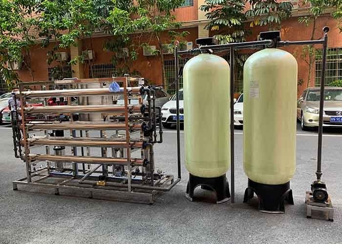 2000L/H Two Stage Reverse Osmosis Ultrapure Water Filter RO Plant For Hemodialysis