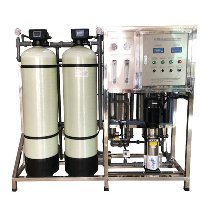 Équipement de traitement de l'eau de l'usine 1000lph de RO de machine de système de filtre d'osmose d'inversion de filtration de l'eau de prix usine