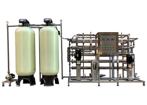 Filtre industriel d'eau potable de système d'osmose d'inversion de l'eau de la vente 2000L/H d'eau d'usine chaude de purification