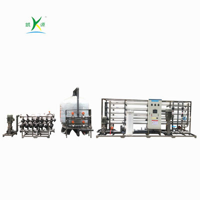 Grande capacité de construction professionnelle de systèmes d'osmose d'inversion industriels d'installation de traitement de l'eau de RO de 50000lph 50tph