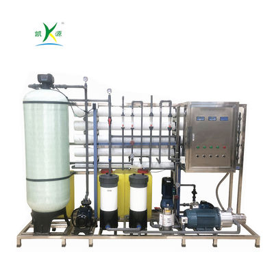 Station du RO 8000GPD pour l'eau de puits de trou d'eau de mer aux machines potables de dessalement de l'eau de plante aquatique