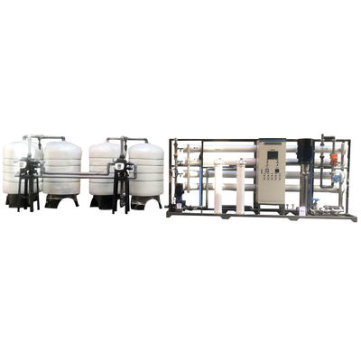 Usine salée de RO de traitement de purification de système de filtre d'osmose d'inversion de dessalement de l'eau du forage 15TPH saumâtre automatique