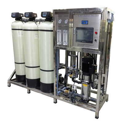 1000LPH contrôle automatique purificateur d'eau désionisée 5000GPD industriel système d'eau par osmose inverse usine RO Machine