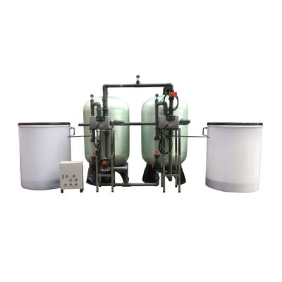 Filtre de filtration de l'eau de traitement préparatoire de système d'adoucissant d'usine de purification de traitement d'eau de puits de réservoir de 15000L/H FRP